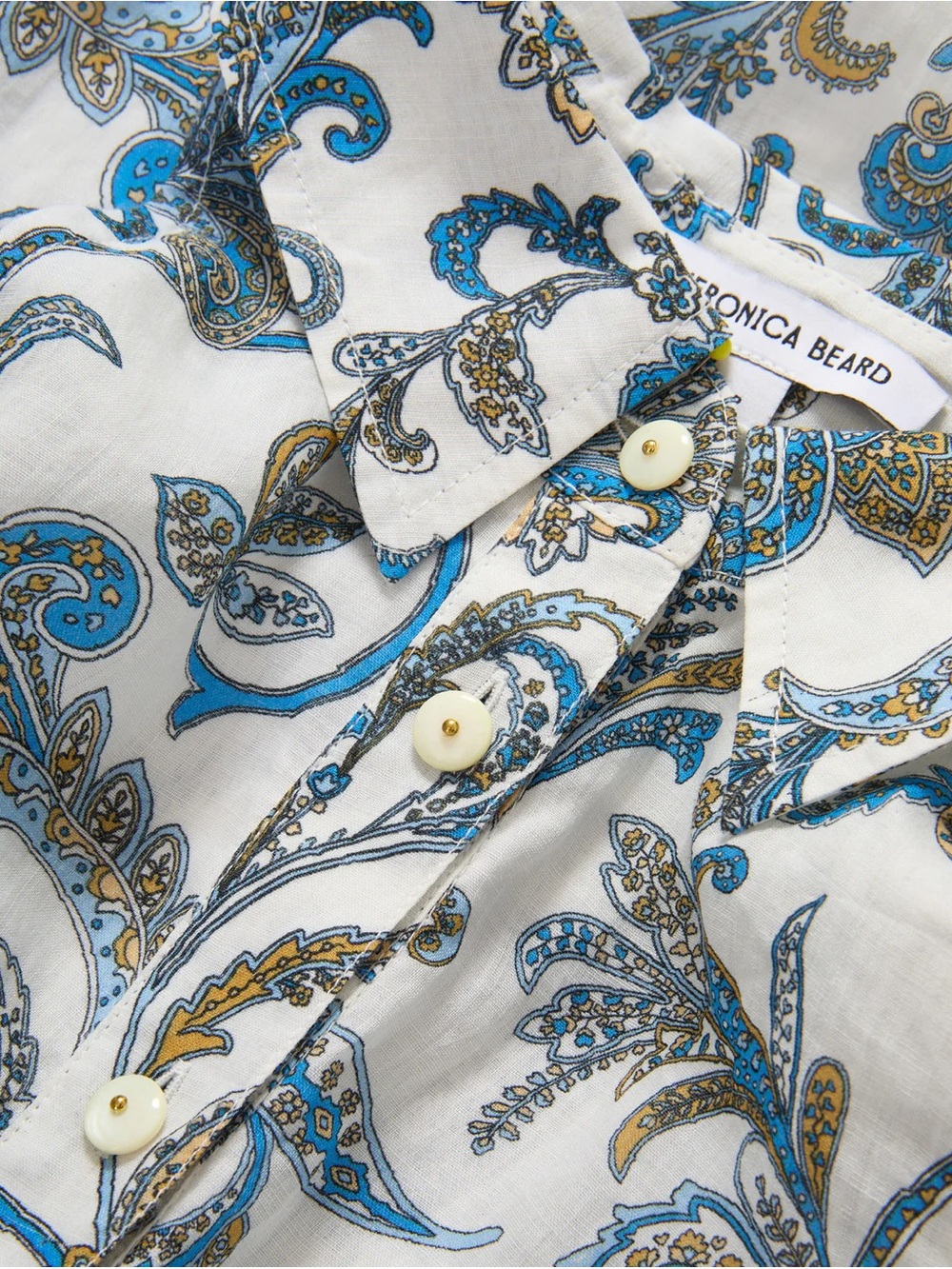 Mackey Paisley Halter Midi Dress - Picture 8 of 16